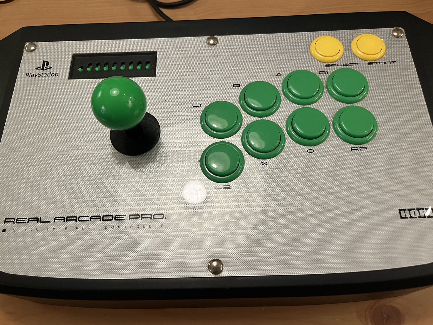 アサルト用レバー ツインスティック リアルアーケードPRO改造品 PS/PS2